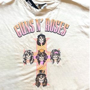 NWT Guns N Roses Authentic Authorized Shirt